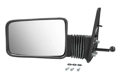 Oglinda laterala Stanga (mecanic, plat) potrivit PEUGEOT 309 I, 309 II, 309/HATCHBACK