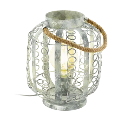 Lampa de masa HAGLEY creme-gold 220-240V,50/60Hz