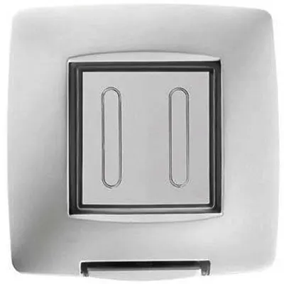 Rama de etansare IP55 2 module Gewiss Chorus GW16702VT, titan