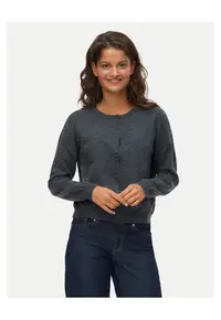 Cardigan dama - gri - inchidere cu nasturi - Gri