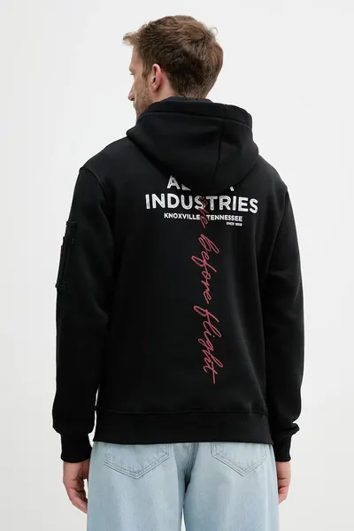 Alpha Industries bluză Signature Backprint