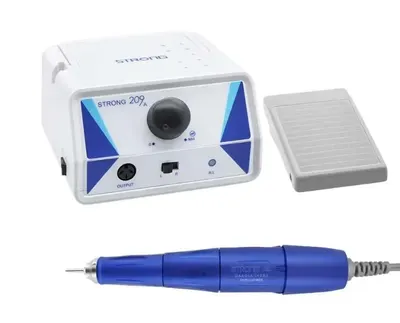 Freză Profesională Unghii Strong 209A, 35000 RPM pentru Manichiură și Pedichiură