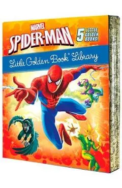 Spider-Man Little Golden Book Library (Marvel): Spider-Man!; Trapped by the Green Goblin; The Big Freeze!; High Voltage!; Night of the Vulture!