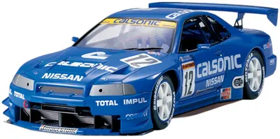 Model de asamblat TAMIYA Curse: Mașini - Calsonic GT-R (R34)