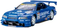 Model de asamblat TAMIYA Curse: Mașini - Calsonic GT-R (R34)