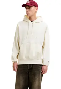 Hanorac JACK &JONES Frederiksberg Monogram Sweat Hood SN 63798 - Bej deschis