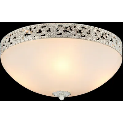 Plafoniera Geometry Abel,3 x E14,D.310,cm,H.170 cm,Alb-Auriu
