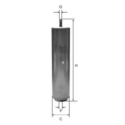 Filtru combustibil SOFIMA S 1851 B