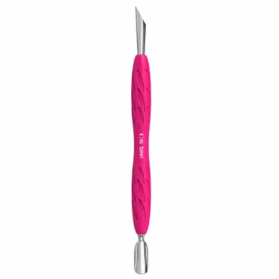 Instrument Profesional Cuticule Staleks Gummy UNIQ PQ 10/2 pentru Manichiură și Pedichiură