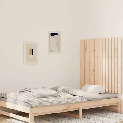 vidaXL Tăblie de pat pentru perete, 95,5x3x90 cm, lemn masiv de pin