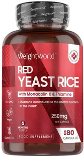 Red Yeast Rice + CoQ10, 180 capsule, Weight World