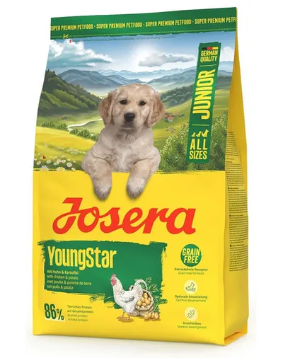 JOSERA YoungStar 3kg hrană pentru căței, fără cereale