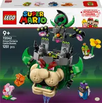 Constructor LEGO Super Mario - Prince Florian si Castle Bowser (72042)