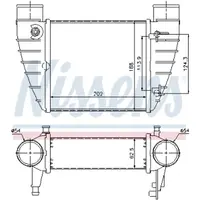 Intercooler, compresor NISSENS 96426