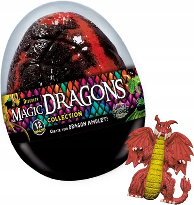 Figurină surpriză Lisciani - Crazy Science, Magic Dragons, sortiment
