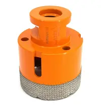 Carota diamantata pt. placi dure & gresie portelanata - diam. 50mm - 3DTECH - Super Premium - DXDY.NEODRILL.50