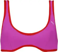 Top de baie damă Puma - Reversible Top, mărimea S, roz/roșu