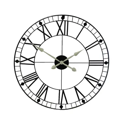 Ceas de perete metalic 75 cm
