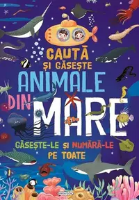 Caută și găsește - Animale din mare - Hardcover - ***