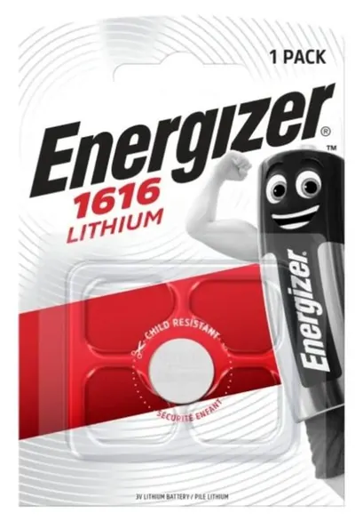 Baterie litiu Energizer - CR1616, 3V, 1 buc.