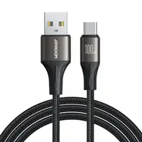 Cablu Date si Incarcare USB-A - USB-C Joyroom S-A25 Light-Speed, 100W, 1.2m, Negru