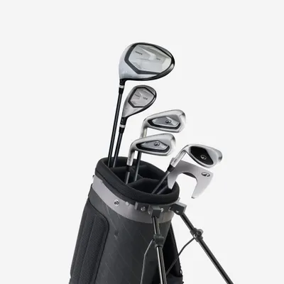 Set 6 crose oțel golf Stângaci + husă