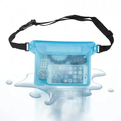 Borseta Waterproof Techsuit, Universala, Albastra