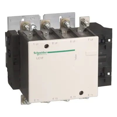 Contactor Tesys Lc1-F - 4 Poli - Ac-1 - 440 V 200 A - Bobina 110 V C.C.