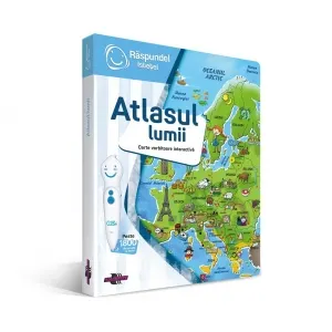 Raspundel Istetel, carte interactiva Atlasul lumii