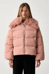 Twinset geacă cu puf pentru femei