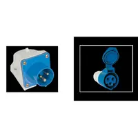 Pachet Fisa Fixa si Priza Mobila Industriala HT 32A IP44 230V - Conexiuni Monofazate, Mobile si Sigure