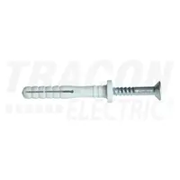 Diblu cu bataie+surub, gri TB645 M6×40mm, PA6.6