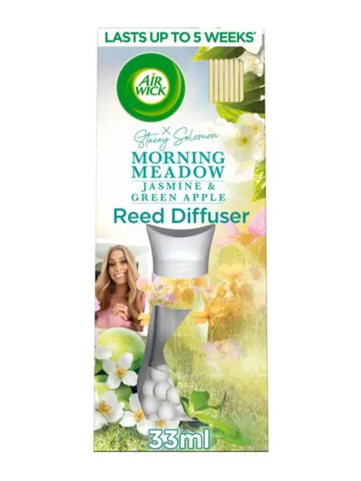 Airwick Odorizant Reed difuser 33 ml Morning Meadow Jasmine&Green Apple