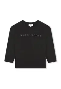 Bluza de bumbac cu logo - Negru