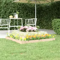 Gossi jardiniera, 110x110x27 cm, lemn masiv de pin
