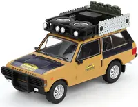 Model de colecție Mini GT Modern: Automobile - Land Rover Range Rover C.Swoboda/K.Mentel Câștigător Camel Trophy Sumatra (1981)