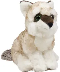 Jucărie de pluș Amek Toys - Wolf, bej melange, 18 cm