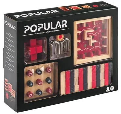5 în 1 set de mini-jocuri populare Woody