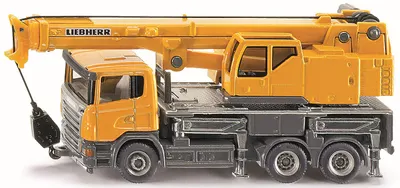 Jucarie metalica Siku Super - Macara cu brat telescopic, 1:84