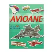 Cauta si lipeste. Avioane. Cu peste 50 de abtibilduri