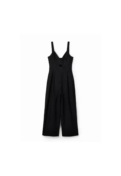 Salopeta dama - 302488728 - Viscoza - Negru