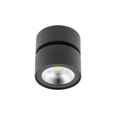 Spot - Fixture LED BIANCO , 15W, 1500lm, AC220-240V, 50/60 Hz, PF> 0.5, Ra≥80, IP20, IK06.36 degrees, 4000K, round, black