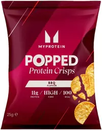 Popped Protein Crisps, grătar, 25 g, Myprotein