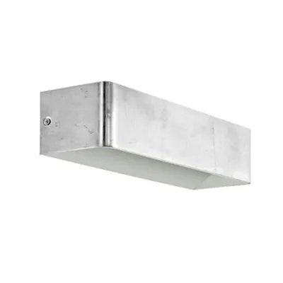 Wall luminaire Sania 3 12W 3000K silver leaf plated
