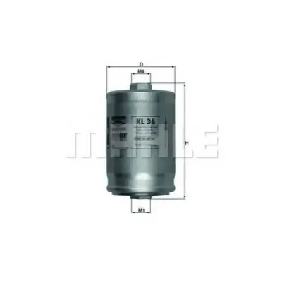 Filtru combustibil MAHLE ORIGINAL KL 36