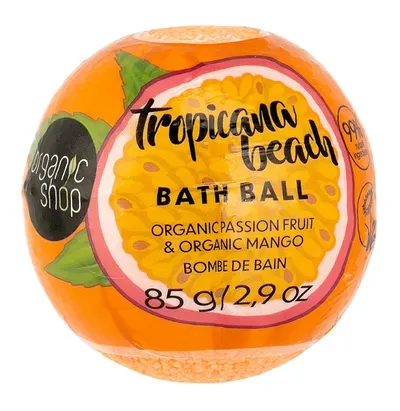 Organic Shop Bombă de baie Tropicana Beach, 85 g