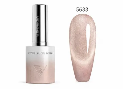 Oja Semipermanentă Venalisa 5633 Bej – Efect Cat Eye