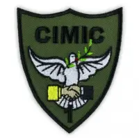 Emblema Brodata Batalion 1 CIMIC - Instructie - Default Title
