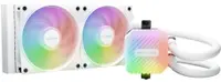 Cooler cu lichid be quiet! Light Loop, 2x120 mm, alb