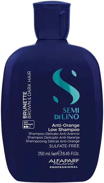Alfaparf SDL Brunette Șampon tonifiant pentru părul șaten, 250 ml